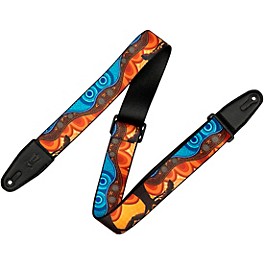 Levy's 2" Down Under Series Polyester Guitar Strap Sunset Levy's 2" Down Under Series Polyester Guitar Strap Landscape