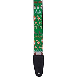 Levy's 2" Christmas Guitar Strap Holiday Gift Wrap