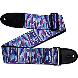 Levy's 3" Stained Glass Polypropylene Guitar Strap ... Levy's 3" Stained Glass Polypropylene Guitar Strap Kaleidoscope Purple