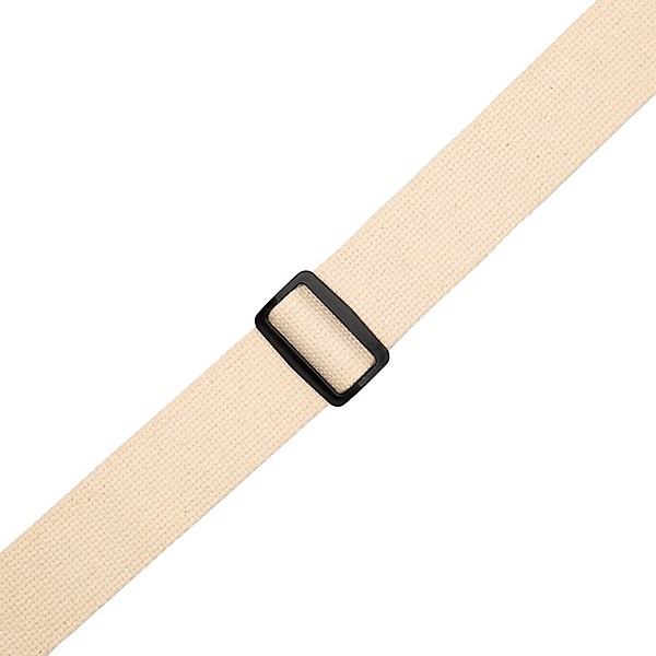 Levy's 2" Cotton Guitar Strap With Pick Holder Natural