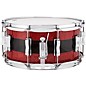 Ludwig Vistalite 50th Anniversary Snare Drum 14 x 6.5 in. Red Sparkle/Smoke/Red Sparkle