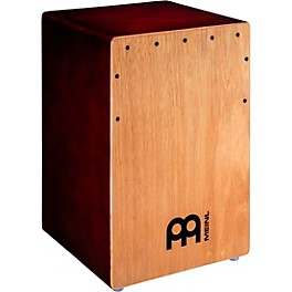 MEINL Jumbo Backbeat Bass Cajon Crimson Stripe MEINL Jumbo Backbeat Bass Cajon Natural Luan