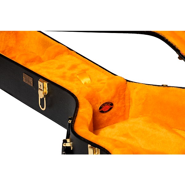 Open Box Gibson Lifton Historic Black/Goldenrod Hardshell Case, ES-335 Level 1