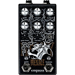 Empress Effects Heavy Menace Distortion Effects Pedal Black