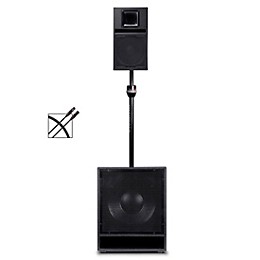 BASSBOSS Portable Performer Package with BB15 Subwoofer, SV9 Loudspeaker and Accessories