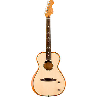 Fender Highway Parlor Acoustic-Electric Guitar Natural for sale