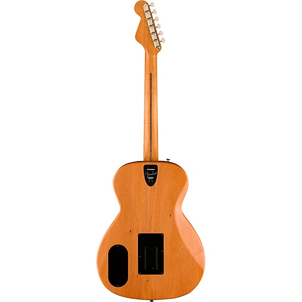 Fender Highway Parlor All-Mahogany Acoustic-Electric Guitar Natural