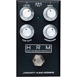 Open Box J.Rockett Audio Designs Hot Rubber Monkey V2 Overdrive Effects Pedal Level 1 Black