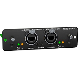 Behringer WING-DANTE 64-Channel Dante Expansion Card