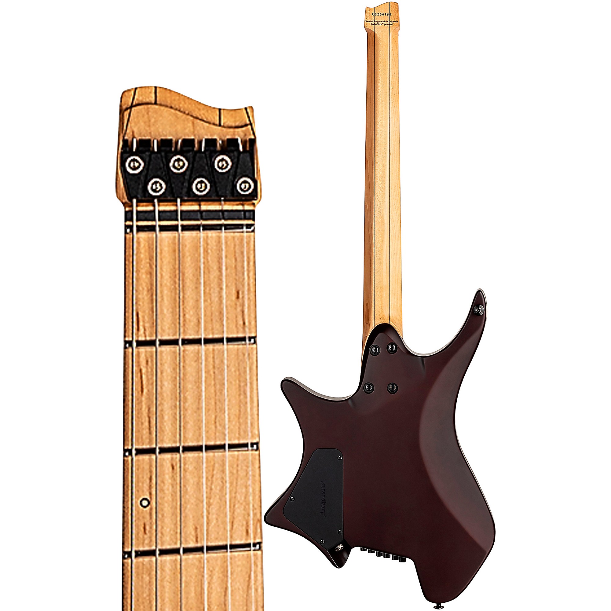 strandberg Boden Standard NX 6 Electric Guitar Natural