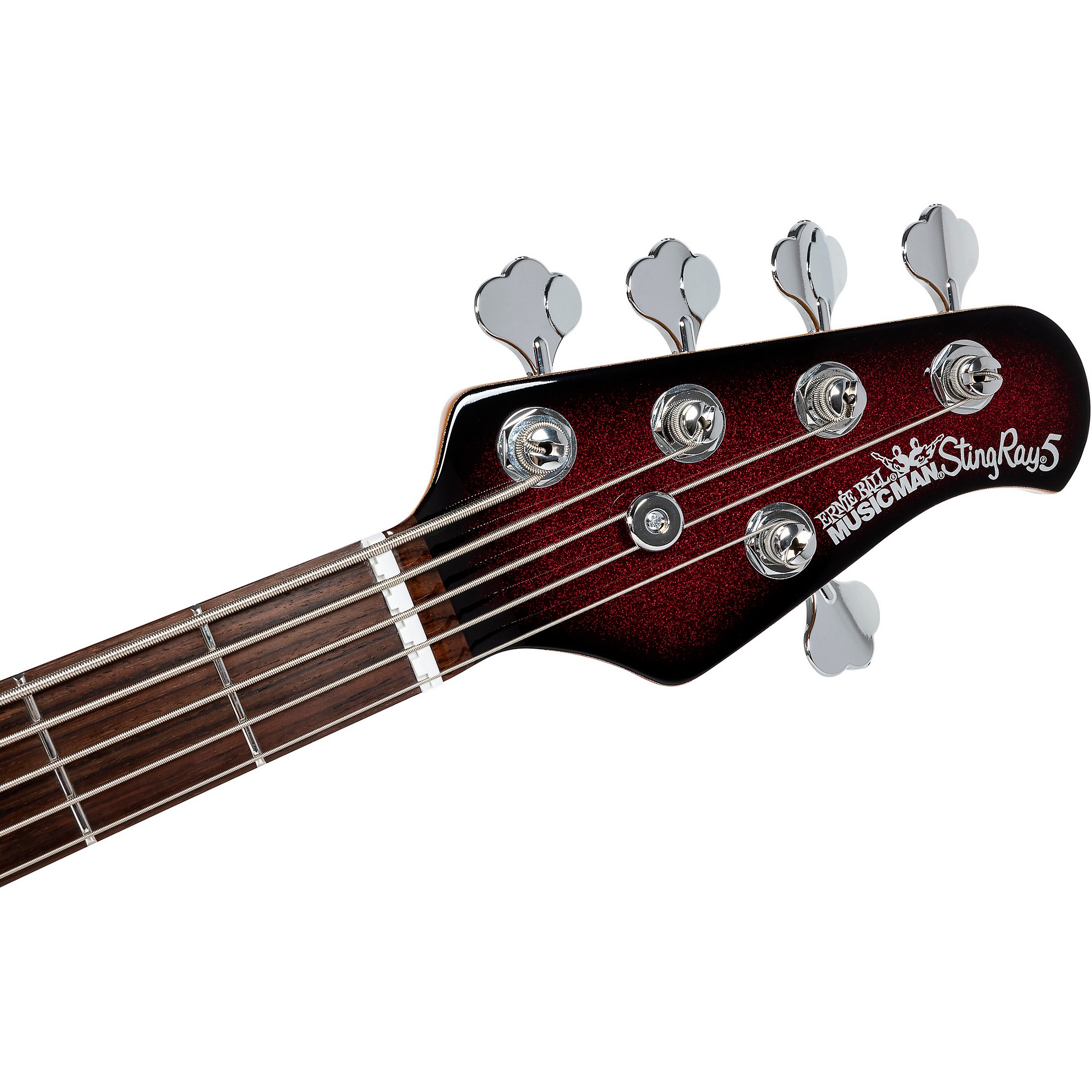 Music Man USA 5string StingRay マットブラック マッチングヘッド 5弦