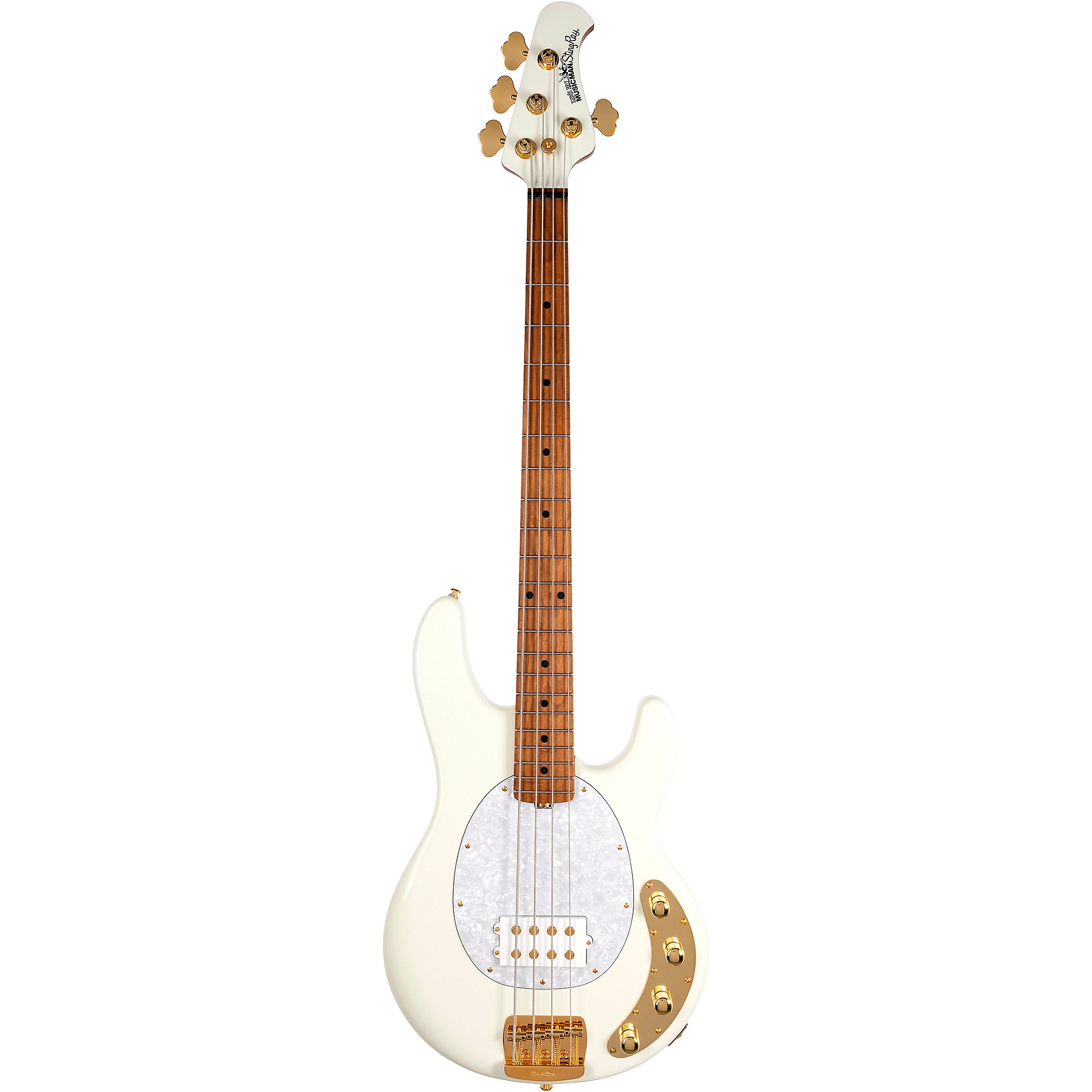 MUSICMAN Caprice Bass（Ivoly White） 2016 Music Man Caprice Bass, Maple Neck, Ivory White at Gear4music
