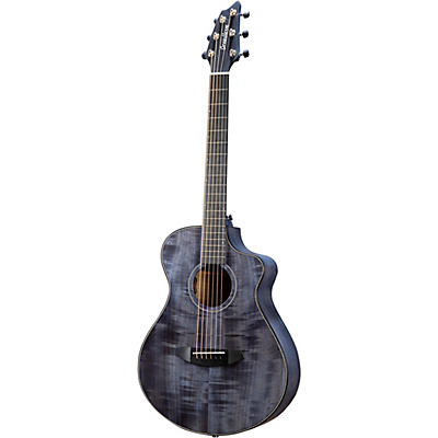 Breedlove Oregon Companion Myrtlewood Cutaway Acoustic-Electric Guitar Stormy Night for sale