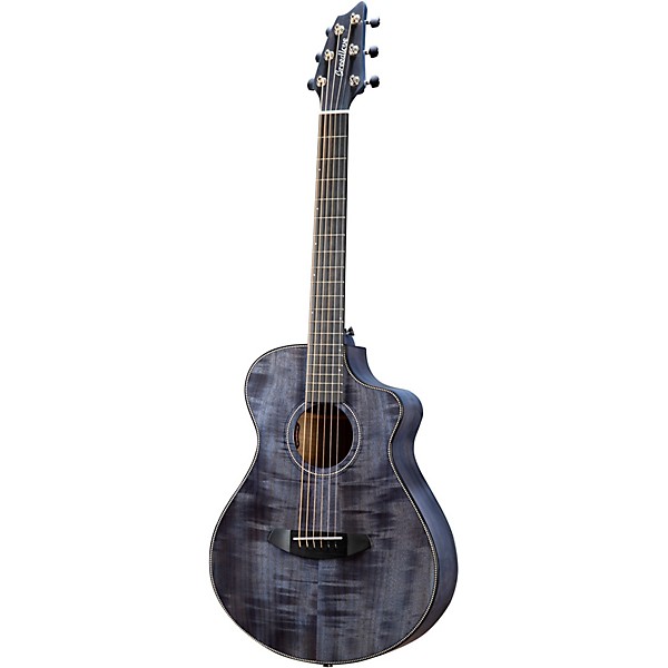 Breedlove Oregon Companion Myrtlewood Cutaway Acoustic-Electric Guitar Stormy Night