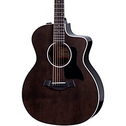 Taylor 214ce DLX Limited-Edition Grand Auditorium Acoustic-Electric Guitar Transparent Grey