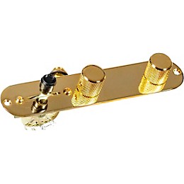 920d Custom T3W Upgraded Replacement 3-Way Control Plate for Telecaster-Style Guitar Gold