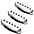 920d Custom Vintage American Strat Pickup Set White 920d Custom Vintage American Strat Pickup Set White