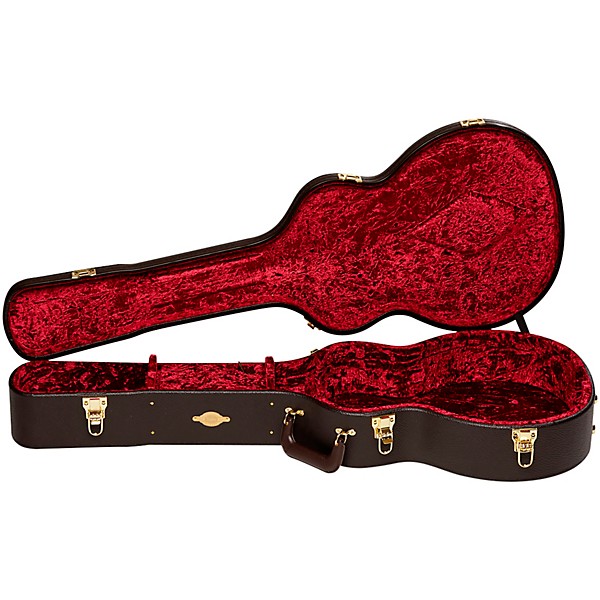 Taylor 224ce DLX Limited-Edition Grand Auditorium Acoustic-Electric Guitar Transparent Red