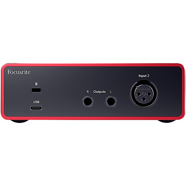 Open Box Focusrite Scarlett Solo USB-C Audio Interface (Gen 4) Level 1