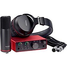 DJ機材 Focusrite Scarlett 2i2 gen4 Focusrite Scarlett 2i2 Studio Pack Gen 4 | Guitar Center