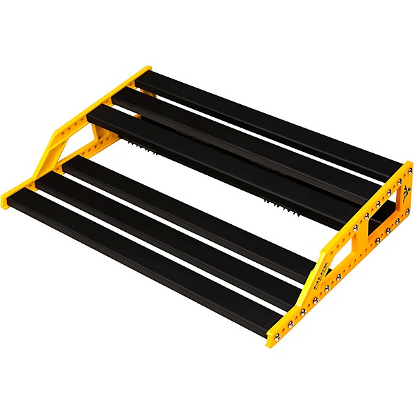 NUX Bumblebee Medium Pedalboard With Carry Bag Medium Black and Yellow