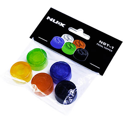 Nux Pedal Topper Footswitch Cap Pack Of 5 for sale