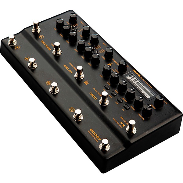 Open Box NUX TRIDENT NME-5 Guitar Processor With Amps, IR Loader, FX and Phrase Looper Level 1 Black