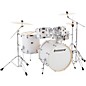 Ludwig BackBeat Elite 5-Piece Complete Drum Set With 22" Bass Drum, Hardware and Cymbals Arctic Grain thumbnail