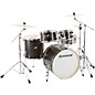 Ludwig BackBeat Elite 5-Piece Complete Drum Set With 22" Bass Drum, Hardware and Cymbals Midnight Grain thumbnail