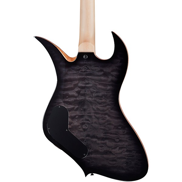 Wylde Audio Thoraxe Electric Guitar Transparent Black Burst