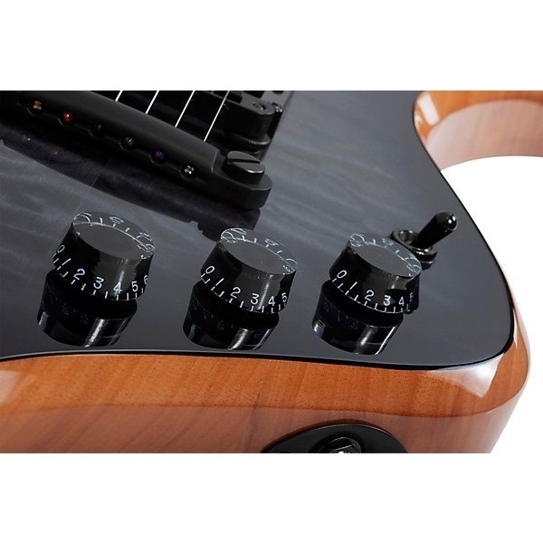 Wylde Audio Thoraxe Electric Guitar Transparent Black Burst