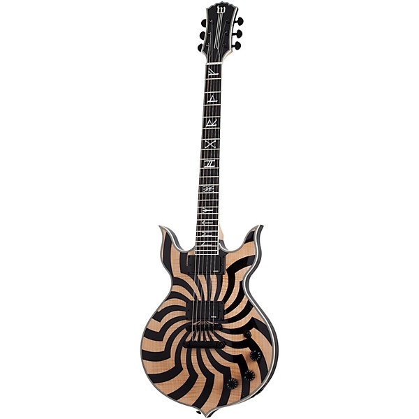 Wylde Audio Heathen Grail Electric Guitar Buzzsaw Rawtop