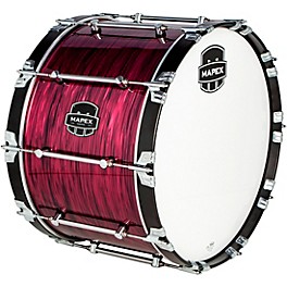 Mapex Quantum Mark II Drums on Demand Series... Mapex Quantum Mark II Drums on Demand Series Burgundy Ripple Bass Drum 24 in.