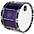 Mapex Quantum Mark II Drums on Demand Series P... Mapex Quantum Mark II Drums on Demand Series Purple Ripple Bass Drum 14 in.