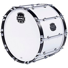 Mapex Quantum Mark II Series Gloss White Bass Drum 14 in. Mapex Quantum Mark II Series Gloss White Bass Drum 14 in.