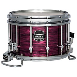 Mapex Quantum Agility Drums on Demand Series Marching Snare Drum 14 x 10 in. Burgundy Ripple