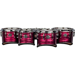 ... Mapex Quantum Mark II Drums on Demand Series Classic Cut Tenor Large Marching Quint 6, 10 ,12, 13, 14 in. Burgundy Ripple