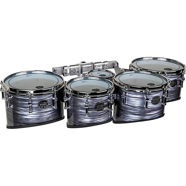 Mapex Quantum Mark II Drums on Demand Series Classic Cut Tenor Large Marching Quint 6, 10 ,12, 13, 14 in. Dark Shale