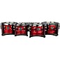 Mapex Quantum Mark II Drums on Demand Series Classic Cut Tenor Large Marching Quint 6, 10 ,12, 13, 14 in. Red Ripple thumbnail