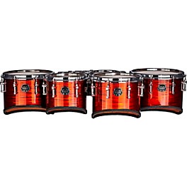 M... Mapex Quantum Mark II Drums on Demand Series Classic Cut Tenor Large Marching Sextet 6, 8, 10, 12, 13, 14 in. Red Ripple