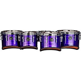 ... Mapex Quantum Mark II Drums on Demand Series Classic Cut Tenor Large Marching Sextet 6, 8, 10, 12, 13, 14 in. Purple Ripple