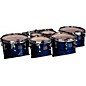 Mapex Quantum Mark II Drums on Demand Series Classic Cut Tenor Large Marching Sextet 6, 8, 10, 12, 13, 14 in. Navy Ripple