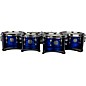 Mapex Quantum Mark II Drums on Demand Series California Cut Tenor Small Marching Quint 6, 8, 10, 12, 13 in. Blue Ripple thumbnail