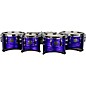 Mapex Quantum Mark II Drums on Demand Series California Cut Tenor Small Marching Quint 6, 8, 10, 12, 13 in. Purple Ripple thumbnail