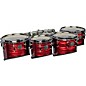 Mapex Quantum Mark II Drums on Demand Series California Cut Tenor Large Marching Quint 6, 10 ,12, 13, 14 in. Red Ripple