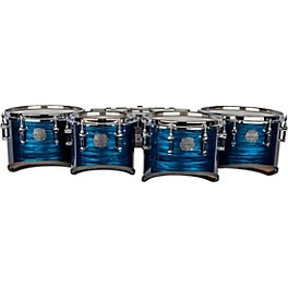 M... Mapex Quantum Mark II Drums on Demand Series California Cut Tenor Large Marching Quint 6, 10 ,12, 13, 14 in. Navy Ripple