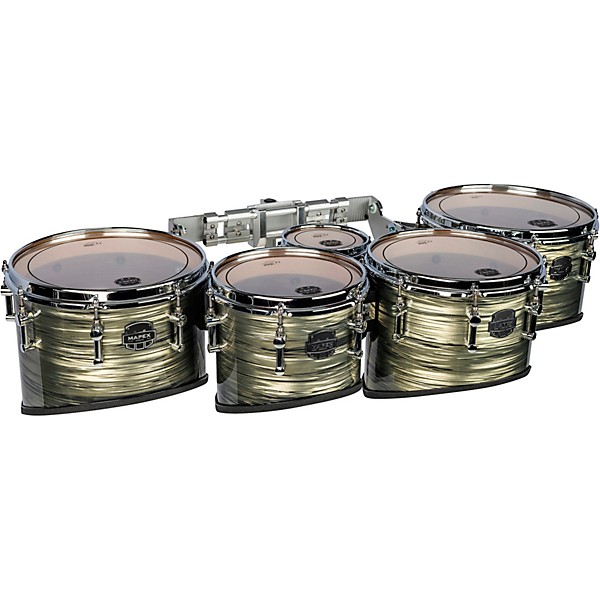 Mapex Quantum Mark II Drums on Demand Series California Cut Tenor Large Marching Quint 6, 10 ,12, 13, 14 in. Natural Shale