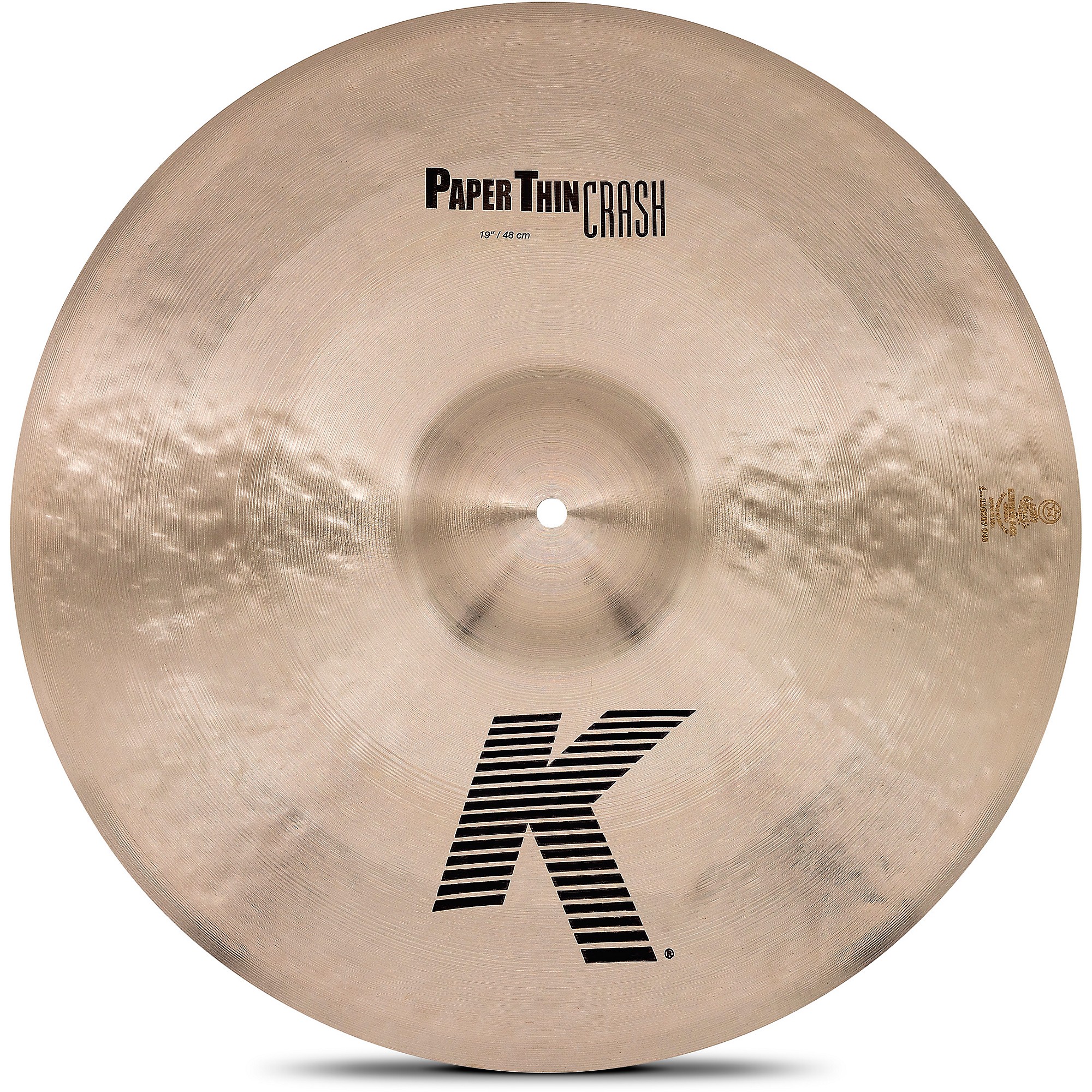 Zildjian K Paper Thin Crash Cymbal 19 in.