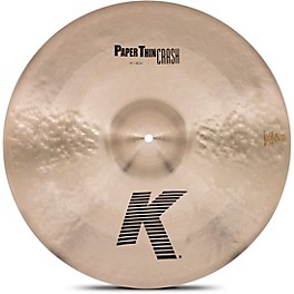 Zildjian K Paper Thin Crash Cymbal 19 in. Zildjian K Paper Thin Crash Cymbal 19 in.