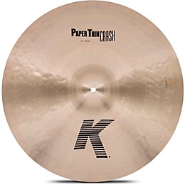 Zildjian K Paper Thin Crash Cymbal 21 in.